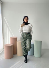 بنطلون جلد - Diviaya Fashion