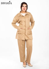 سوت - جاكت طويل - Diviaya Fashion