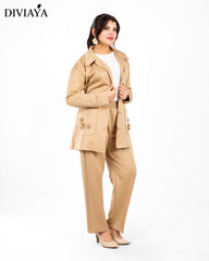 سوت - جاكت طويل - Diviaya Fashion