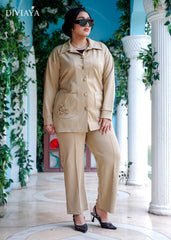 سوت - جاكت طويل - Diviaya Fashion