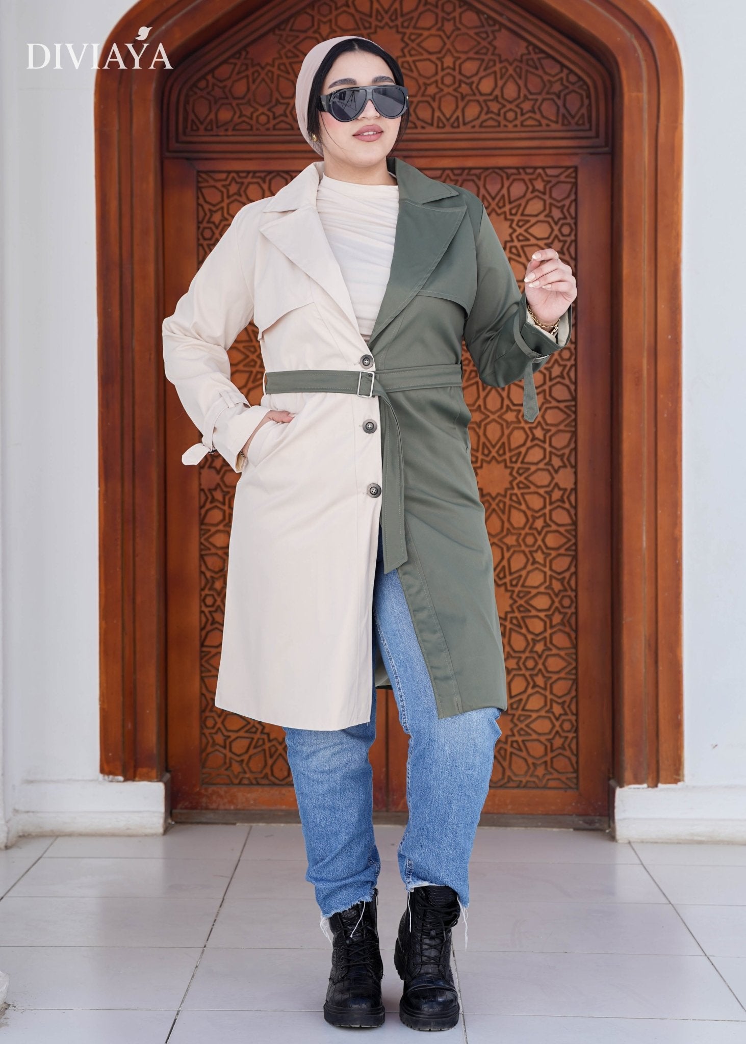 ترانشكوت ربيعي - Diviaya Fashion