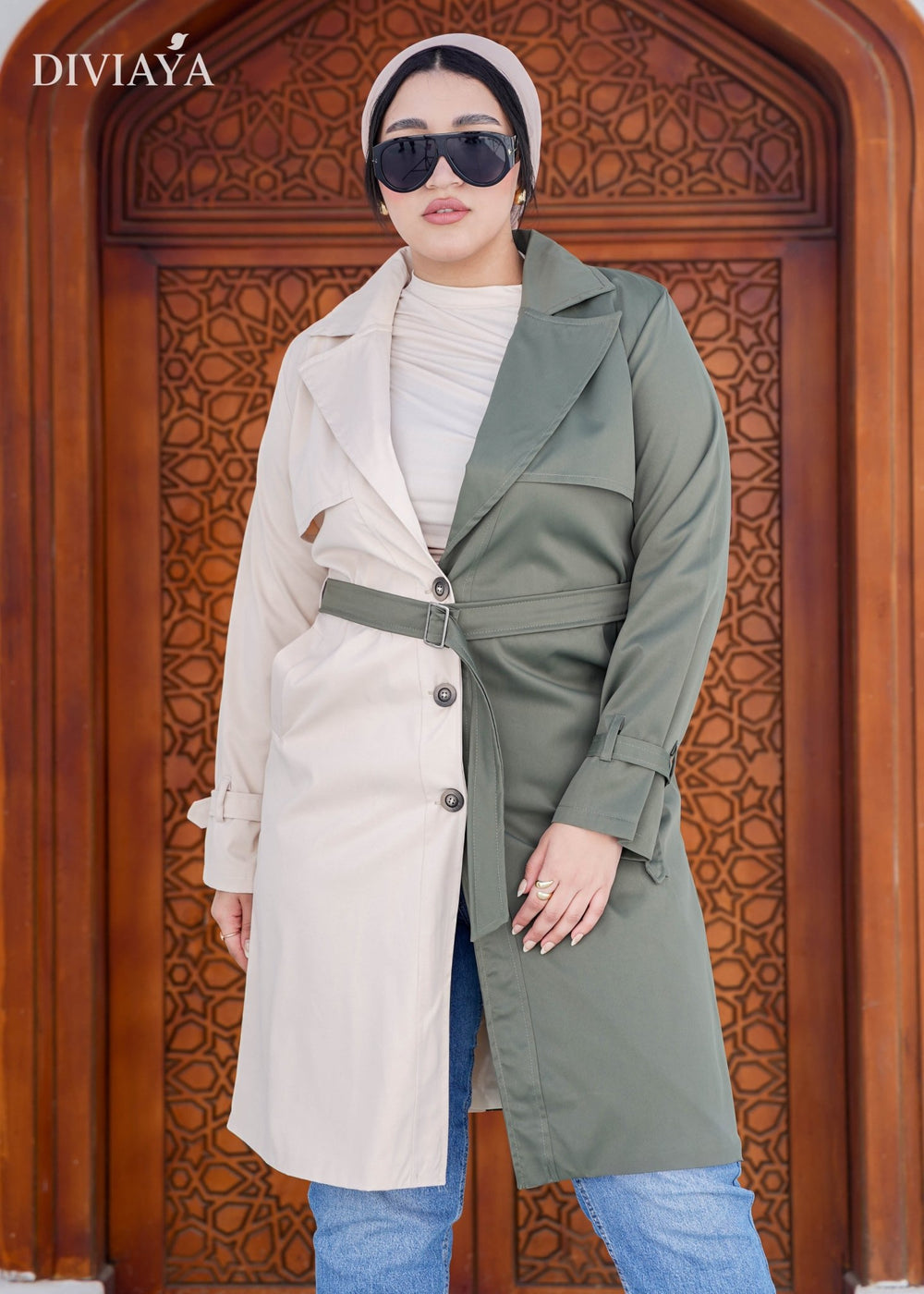 ترانشكوت ربيعي - Diviaya Fashion