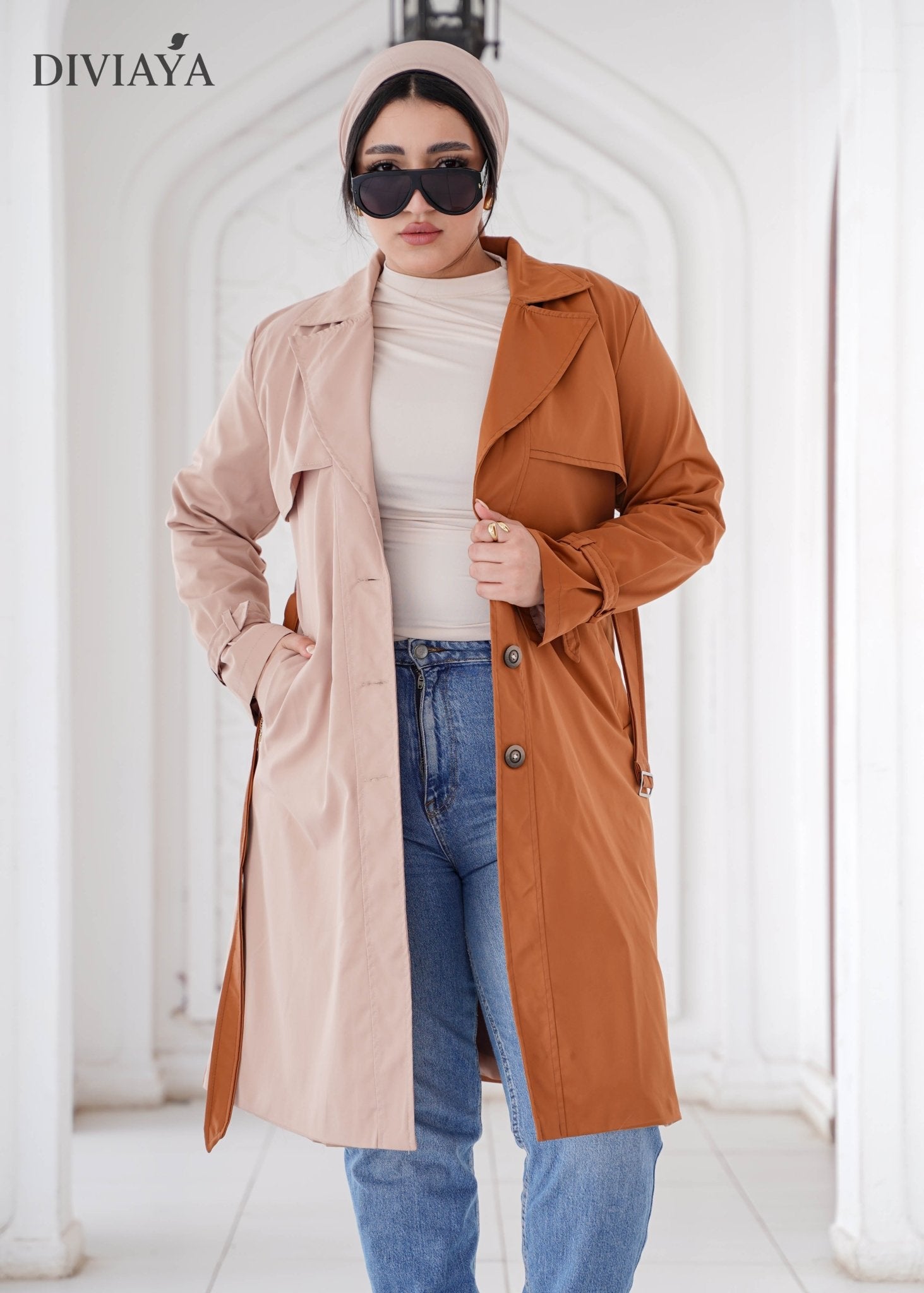 ترانشكوت ربيعي - Diviaya Fashion