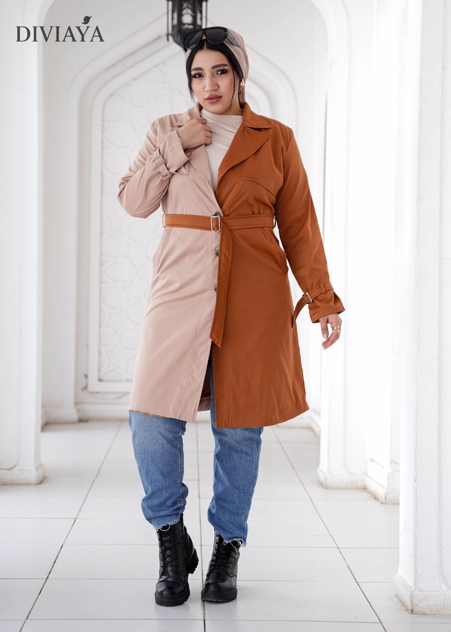 ترانشكوت ربيعي - Diviaya Fashion